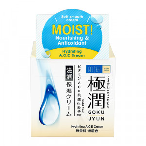 Живильний гіалуроновий крем для обличчя HADA LABO Gokujyun Hydrating Cream 50g